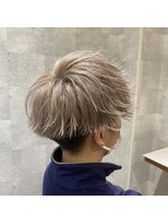 ヘアーメイク ジェルム(HAIR MAKE germe) ホワイティーベージュカラー♪