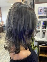 ヘアー リードレス(hair Re:dress)&nbsp;20代30代☆大人可愛いこなれ美シルエットネオウルフ×ブルー