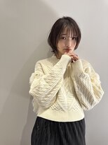 ロンド ストラーダ 心斎橋(Lond strada)&nbsp;シルキーベージュ×グレージュカラー【髪質改善/縮毛矯正】