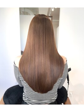 アールサロン 名駅(Rr SALON) 赤みを抑えたブラウンヘア/名駅/伏見