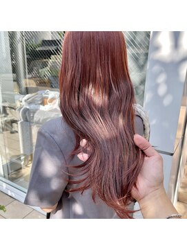 クララ サカエ(CLALA Sakae LA.DONNA group) ブリーチ無しチェリーレッド