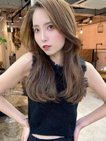 インビテーション(invitation)&nbsp;2wayバング大人かわいい前髪カット顔周りおくれ毛20代30代