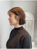 縮毛さんボブ