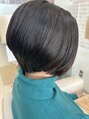 アール ヘアアンドメイク 金目店(R Hair&Make)&nbsp;前下がりボブ