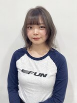 ゼスト 吉祥寺店(ZEST)&nbsp;顔まわりレイヤー/顔まわりカット/ミルクティーベージュ吉祥寺桜