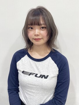 ゼスト 吉祥寺店(ZEST) 顔まわりレイヤー/顔まわりカット/ミルクティーベージュ吉祥寺桜