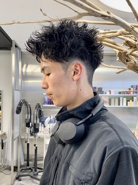 ゼスト 八王子店(ZEST) メンズショート/短髪パーマ/ピンパーマ【丸山武志】