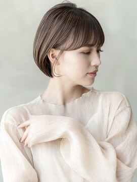 ケアリー 大日(Carelly) デザインカラー/レイヤーカット/ウェットヘア/オリーブベージュ