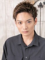 モッズヘア メン 南越谷南口店(mod's hair men)&nbsp;アップバング束感ビジカジ王道刈り上げメンズショートQ南越谷