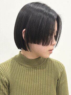 モリオフロムロンドン 松戸店(Morio from London) 【松戸 石山】黒髪ボブミニボブダブルラインボブ20代30代