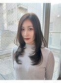 簡単スタイリング!韓国ハッシュカット