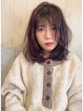 マルキーズ(marquise) ツヤ感あるボルドーカラー【安佐南区】