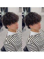 ブライト(BRIGHT)&nbsp;マッシュウルフ波巻きスパイラルパーマ