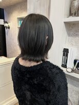 キャアリー(Caary)&nbsp;福山美容室carry レイヤーボブ透明感顔周りレイヤーウルフ20代