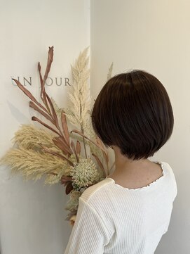 アンジュール 丸みショート