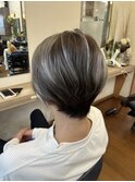 グレイヘアカラー
