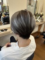 ブラウン(BROWN) グレイヘアカラー