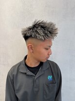 ルースト 西院店(ROOST)&nbsp;金メッシュジェットモヒカン