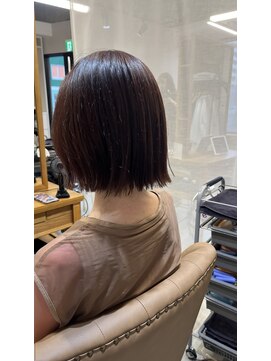 アンルル(anruru) 切りっぱなしボブ