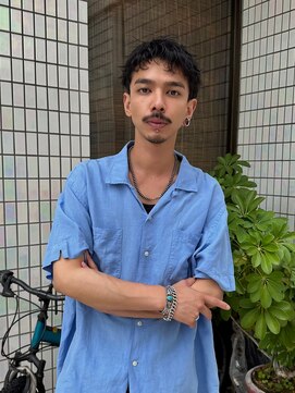 ヒュージ 三軒茶屋(huge) メンズカット /シャドウパーマ /フェザーショート