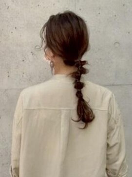 エルメ なんばマルイ(HELME) #編みおろしヘアアレンジ