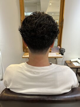 アビント バイ レシッド 武蔵小杉(abinto by rcid) メンズパーマラルフカールニュアンスパーマ