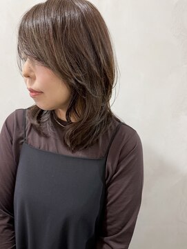 ラトリエコンタン(L´atelier Content) 【asuka】レイヤースタイル　ポイントカラー