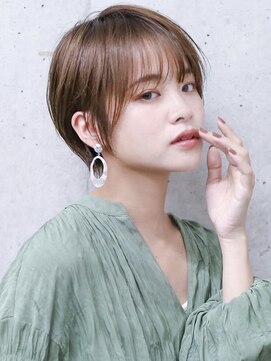 ルアン 上通り(ruen) 顔周りカット　ショートヘア　ruen 熊本　田口紗羅