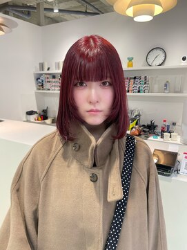 フィット ヒュー 千葉(fit hue) 黒髪/オリーブグレー/ココアベージュ/小顔/クラゲヘアー【千葉】