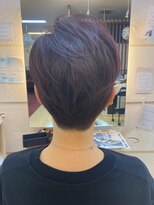 美容室 ルーフトップ(Roof top)&nbsp;髪質改善白髪ぼかしハイライトカラー前髪カットベージュカラー