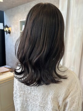 福山人気20代30代40代艶髪ラベンダーグレージュ美髪くびれヘア