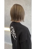 切りっぱなしボブ