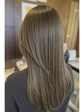 髪質改善 カラー