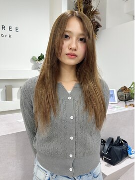 オーク 兵庫(OAK) 透明感 グレージュ 1ブリーチ ケアブリーチ 20代30代