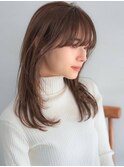 大人可愛いレイヤースタイル 3