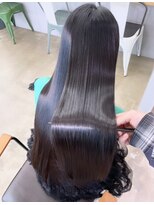 サンド 池袋(sand)&nbsp;美髪縮毛矯正で作る艶ロングストレート