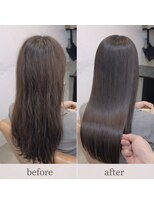 ソア 武蔵小杉(SOAR)&nbsp;前髪アンブレラカラーでピンクベージュにイメチェン