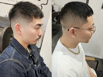 ホットキャット サンロクゴ(HOT CAT 365)の写真/短く刈り上げたフェードからナチュラルなStyleまで幅広く対応◇四日市/メンズ/フェード/メンズパーマ/