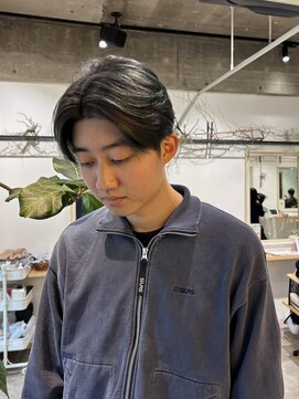 ゼストカロン(ZEST Kalon) グレーとグリーン！ハイライトエンドカラー
