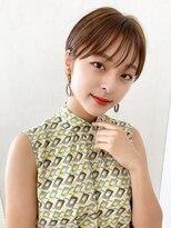 ソワー 松本駅前店(SOWER)&nbsp;似合わせ小顔カット　ナチュラルブラウン