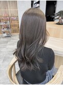 透明感アッシュグレージュ　　大関