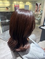 ユナイテッドビューティーウェストコースト(UNITED BEAUTY WEST COAST)&nbsp;くびれヘア/ブラウンレッド/艶髪