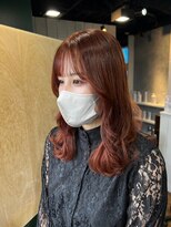 hyon myon/RISEbyREVO 綾瀬店【ヒョンミョン】&nbsp;ハッシュカット/デザインカラー/グレージュ[綾瀬駅/韓国ヘア]