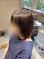 クルム(KURUMU) 【北習志野】艶めく大人のナチュラルボブ