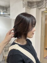 アトレ 梅田店(attrait) ぷつっとbob×顔まわりレイヤー