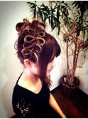 リボンアレンジhair♪ 【スタイリスト: 岩本 和也】