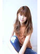 美容室イサ テラスウォーク一宮店(ISA)&nbsp;大人可愛いミディアムロング