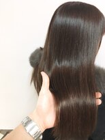 アンド ラ ブランシュ(&.La Blanche)&nbsp;髪質改善大宮&.La Blancheダークブラウン艶