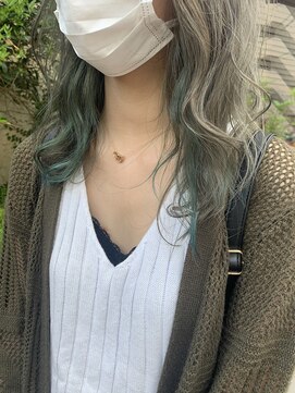 シャル 相模大野(shalu) 【ムラカミ】イヤリングカラー(ブリーチあり）≪shalu相模大野≫