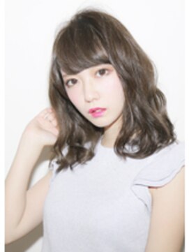 ヘアリゾートユア 新大久保店(hair resort YuA) ミディアムカットパーマ